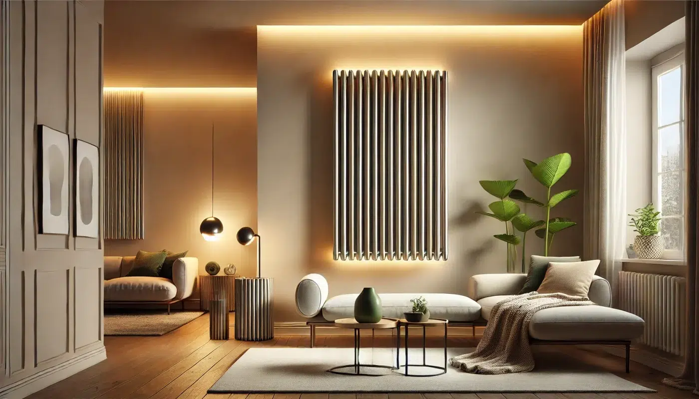 Optimiser l’Espace et la Chaleur de Votre Salon avec un Radiateur Mural Moderne