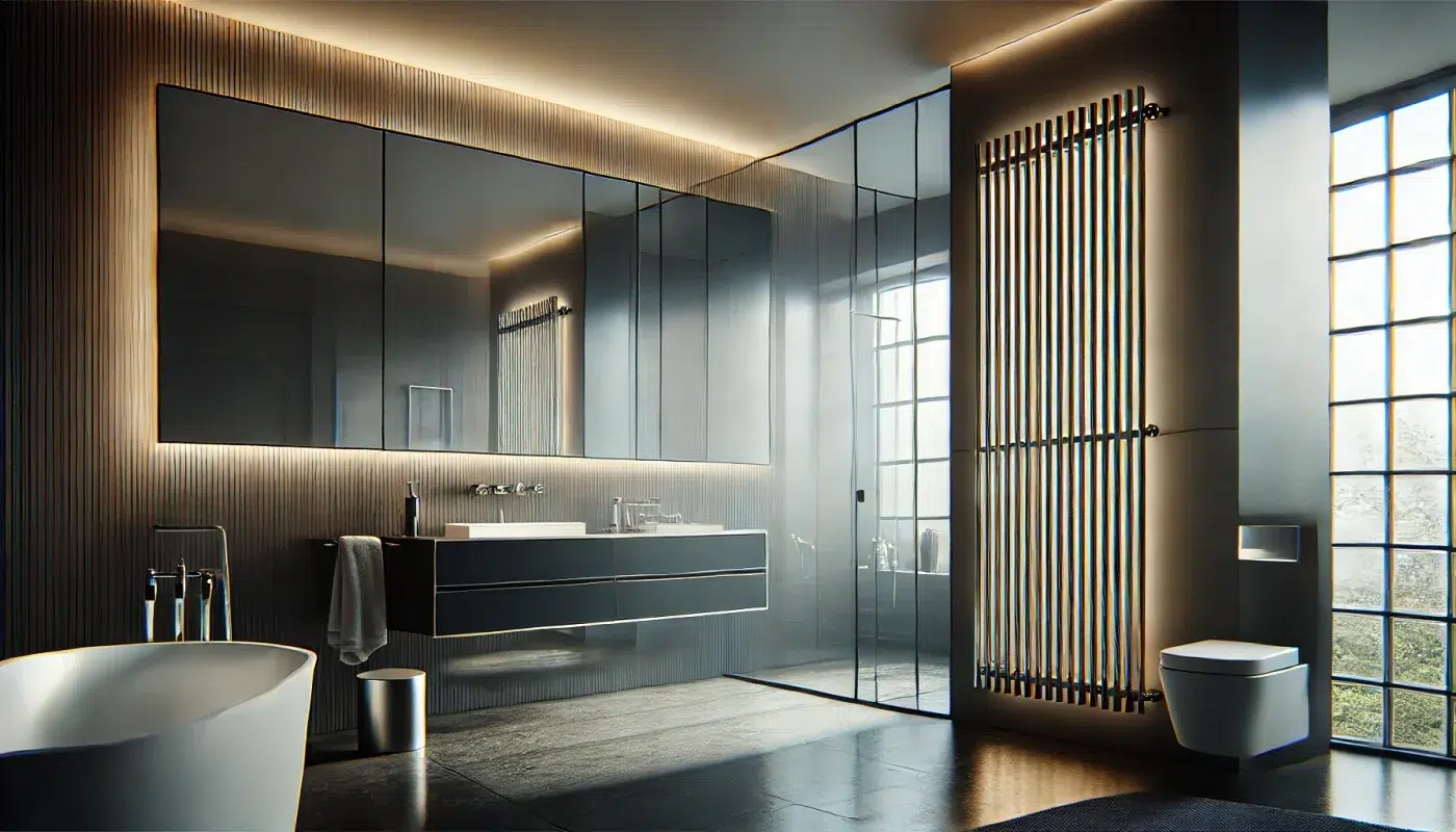 Transformez votre salle de bain avec un radiateur miroir design