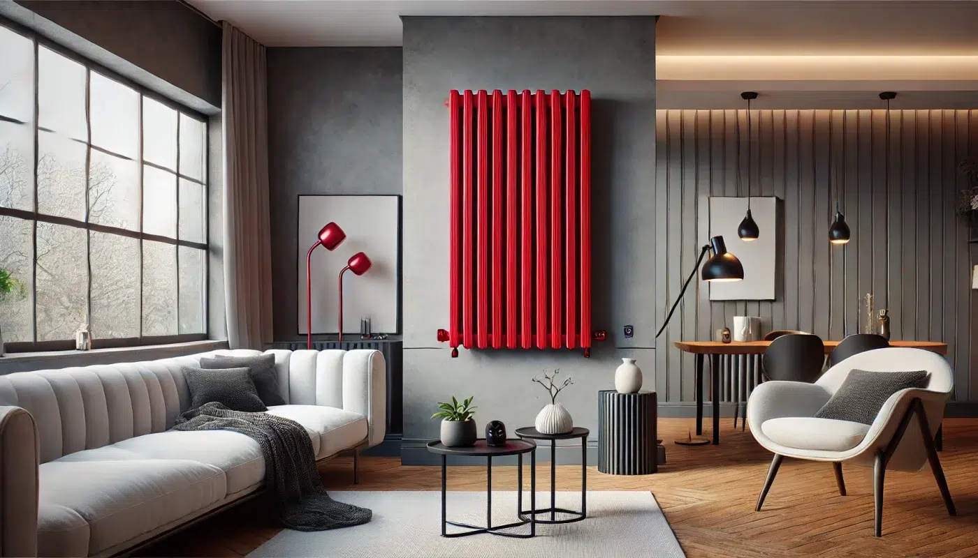 Guide pour bien choisir un radiateur rouge design et performant