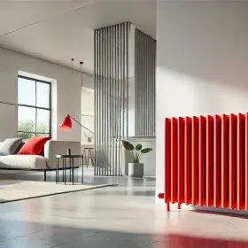 Radiateur Mural Rouge