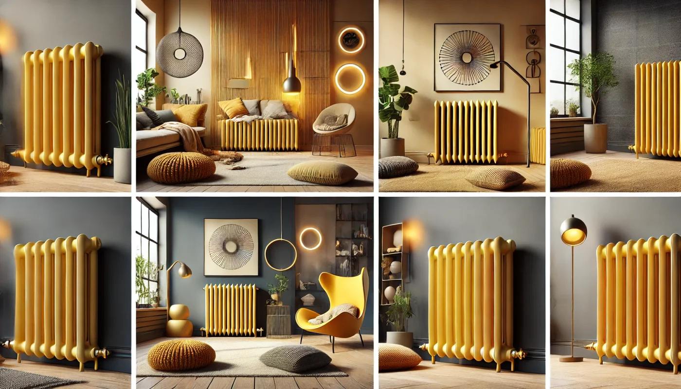 Radiateur Jaune : La Touche Colorée pour un Système de Chauffage Moderne