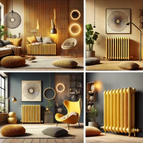 Radiateur Jaune : La Touche Colorée pour un Système de Chauffage Moderne